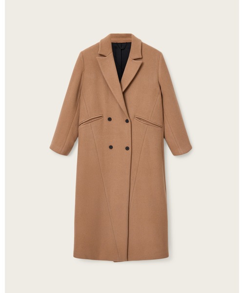 コート チェスターコート NELLIE DOUBLE BREASTED COAT | NELLIE ダブル ブレスト コート レディースの画像