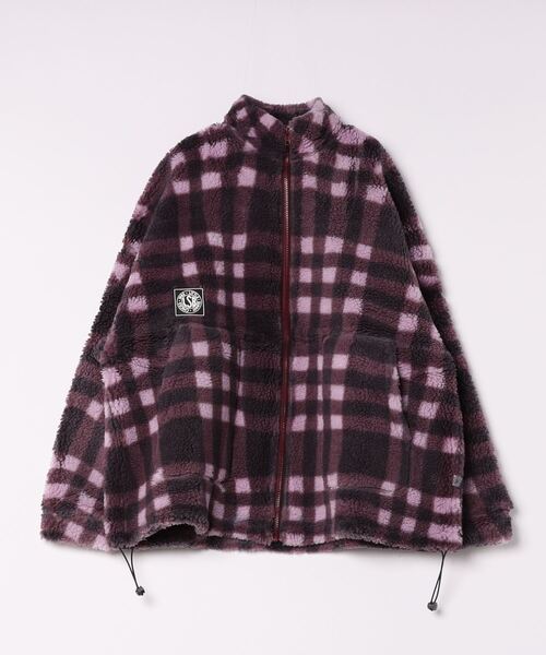 「Little sunny bite」 ブルゾン S パープル レディース_画像3