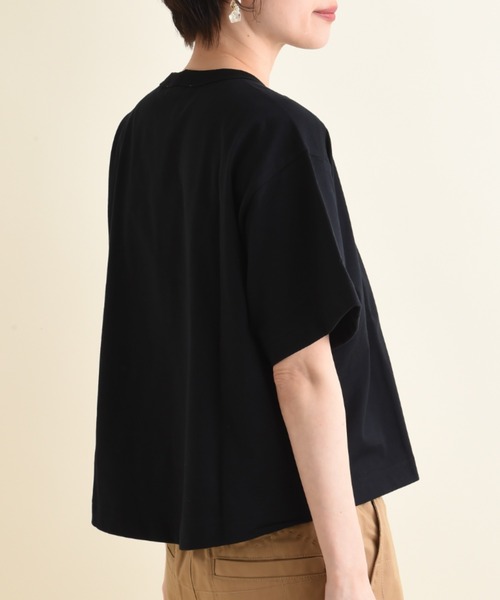 「blanc basque」 半袖Tシャツ FREE ホワイト レディース_画像4