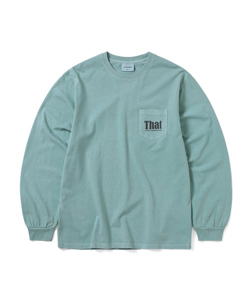 thisisneverthat（ディスイズネバーザット） 長袖Tシャツ S グリーン系