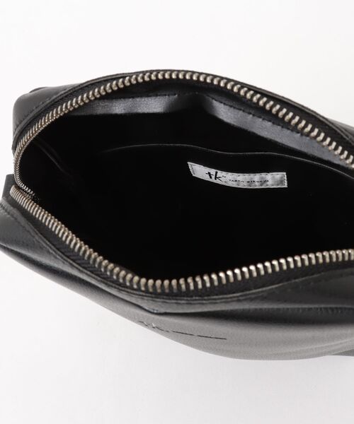 「tk.TAKEO KIKUCHI」 ショルダーバッグ - ブラック メンズ_画像4
