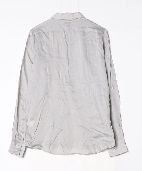 「JOSEPH HOMME」 長袖シャツ 48 シルバー メンズ_画像2