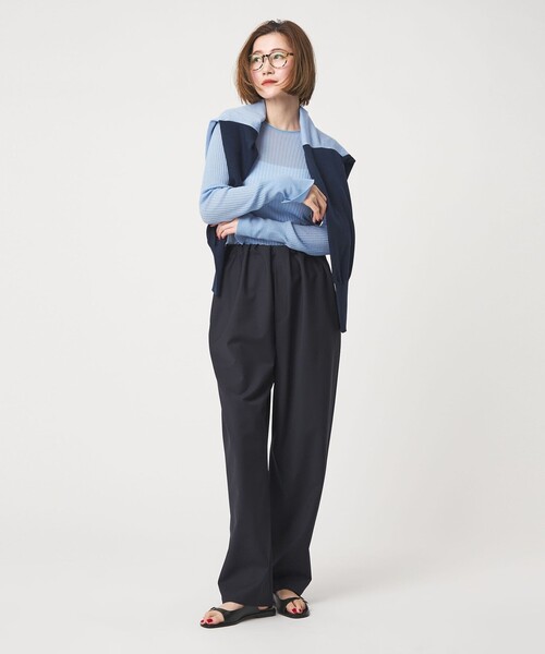 コンテ conte 24AW V-NECK PULLOVER ニット セーター conte（コンテ）の「＜conte＞NVL Vネックニット（ニット/セーター