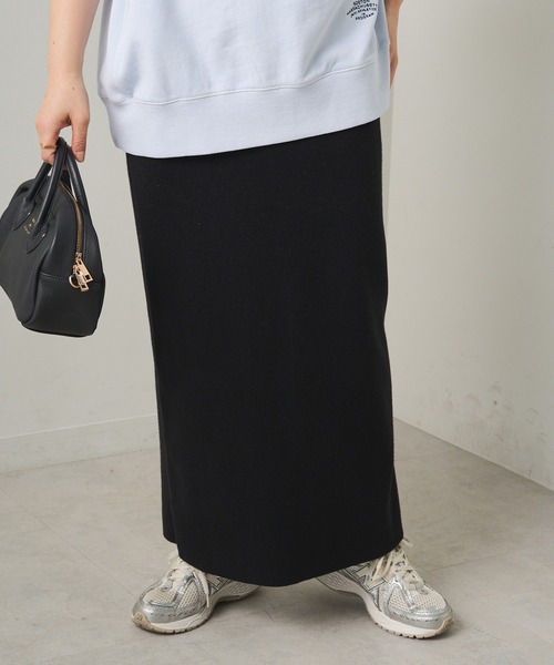 pual ce cin スカート 総針ニットナロースカート : ZOZOTOWN Yahoo!店
