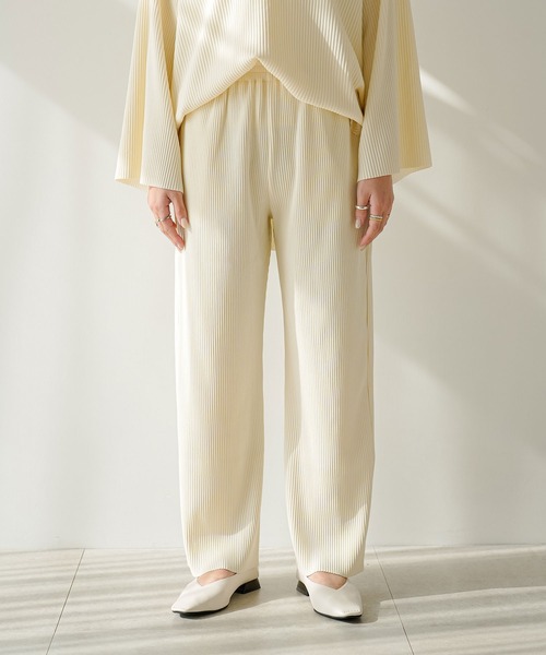 「rectangle」 イージーパンツ FREE ブラック レディース_画像2