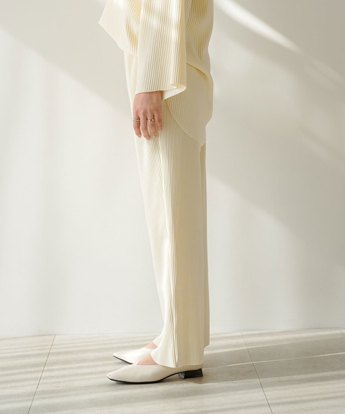 「rectangle」 イージーパンツ FREE ブラック レディース_画像4