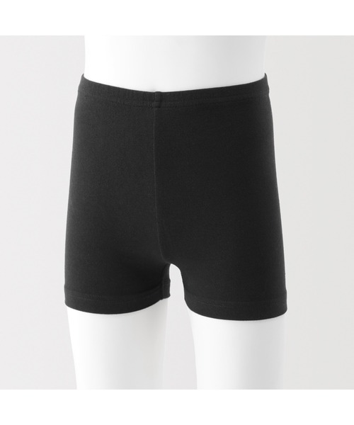 無印良品（MUJI） レギンス スパッツ キッズ ストレッチ天竺編み
