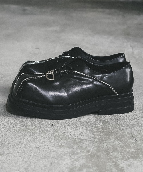 「Shoowtime」 シューズ 28.0cm ブラック メンズ_画像3