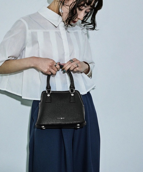 「HUNDRED」 2WAYバッグ ONE SIZE グレイッシュベージュ レディース_画像4