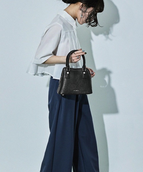 「HUNDRED」 2WAYバッグ ONE SIZE グレイッシュベージュ レディース_画像5