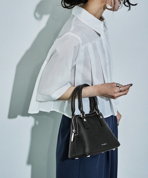 「HUNDRED」 2WAYバッグ ONE SIZE グレイッシュベージュ レディース_画像7