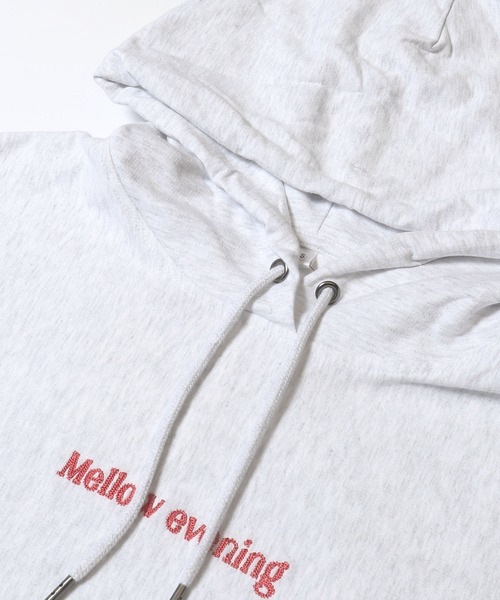 coca（コカ） パーカー ミニ裏毛刺繍ロゴプルパーカー レディース