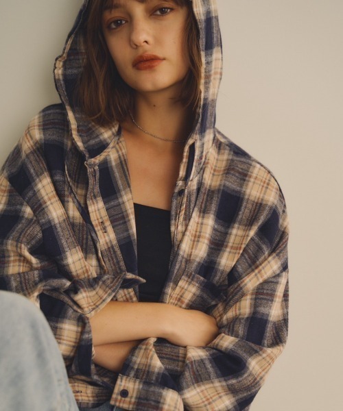 「Unitage」 長袖シャツ FREE レッド レディース_画像9