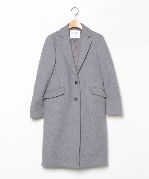 極美品　GREEN LABEL RELAXING チェスターコート グレー green label relaxing（グリーンレーベルリラクシング） チェスター