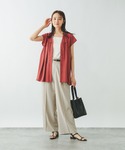 「GLOBAL WORK」 半袖ブラウス ME...の詳細画像2