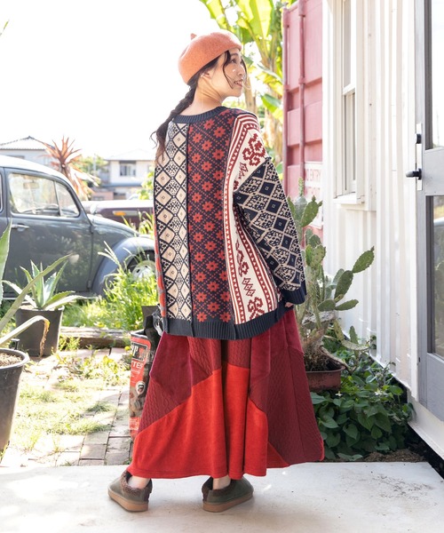 「チャイハネ」 「Amina」フレアスカート FREE ベージュ レディース_画像5