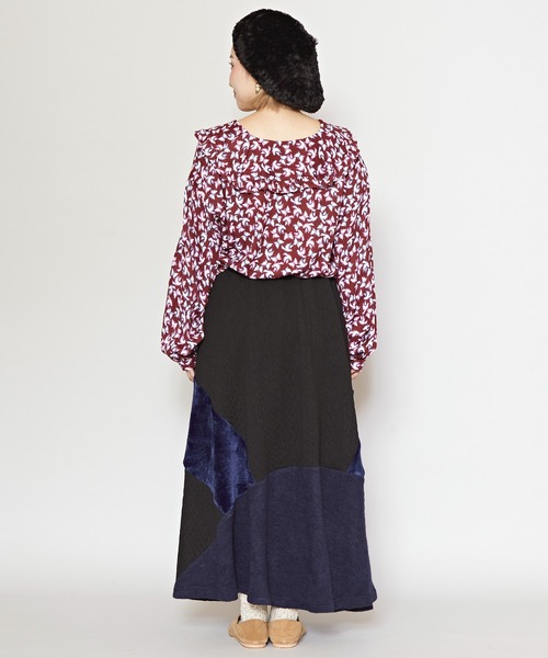 「チャイハネ」 「Amina」フレアスカート FREE ベージュ レディース_画像9