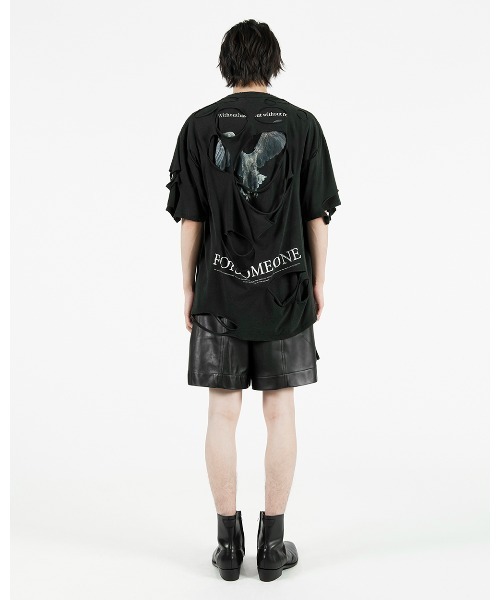 パンツ FORSOMEONE TACTICS SHORTS LEATHER メンズの画像