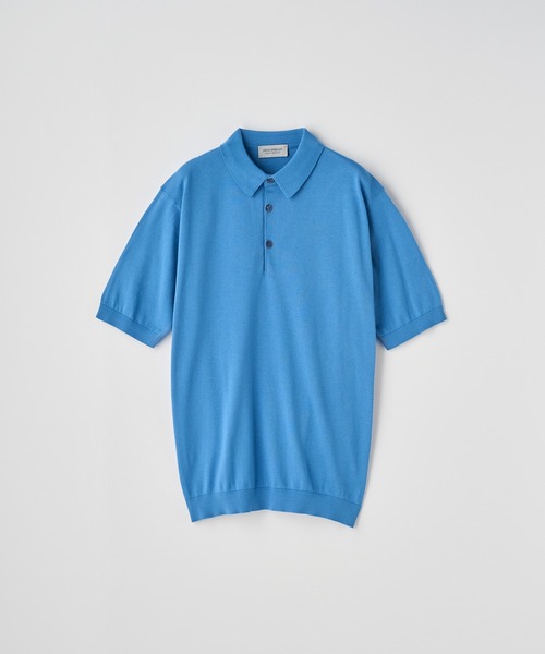 JOHN SMEDLEY（ジョンスメドレー） ポロシャツ 半袖コットンニット