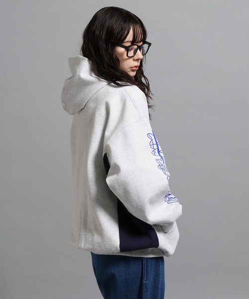 「GEORGE'S」 プルオーバーパーカー MEDIUM ホワイト メンズ_画像7