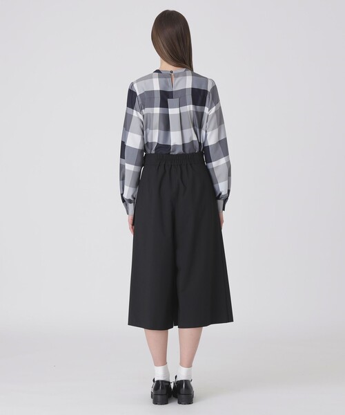 【未使用級】BLUE LABEL CRESTBRIDGE ガウチョパンツ ワイド BLUE LABEL CRESTBRIDGE（ブルーレーベルクレストブリッジ） ワイド