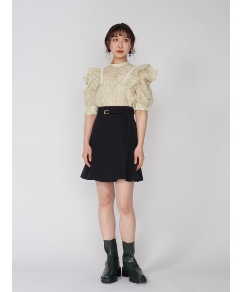 「LILY BROWN」 キュロット 0 ブラック レディース_画像4