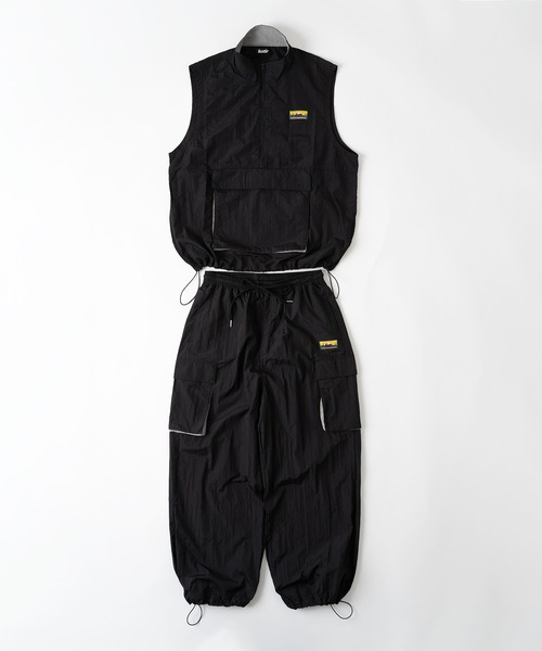 [kutir] брюки-карго LARGE черный мужской 