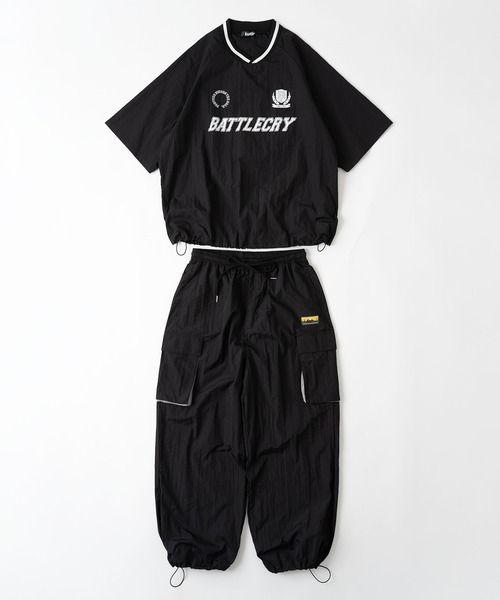 [kutir] брюки-карго LARGE черный мужской 