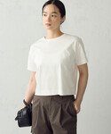 tシャツ 半袖 ボックスシルエット クロップド...の詳細画像4