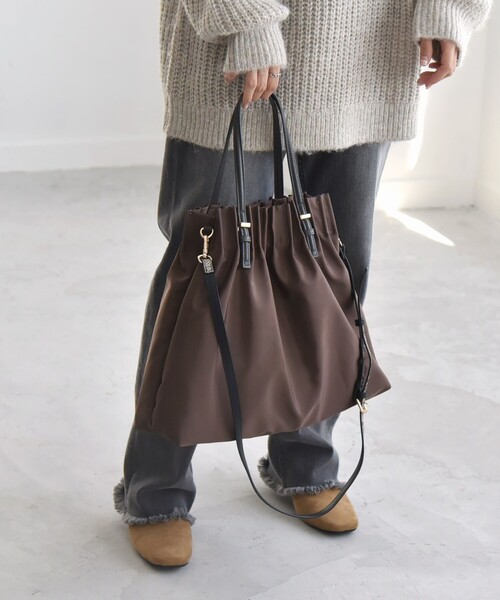 「quaranciel」 2WAYバッグ ONE SIZE ブラウン レディース_画像7