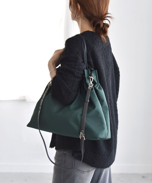 「quaranciel」 2WAYバッグ ONE SIZE ブラウン レディース_画像9