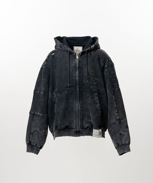 ✨極美品✨ MAISON MIHARAYASUHIRO ヴィンテージ加工パーカー MAISON MIHARA YASUHIRO（メゾン ミハラヤスヒロ） パーカー メンズ