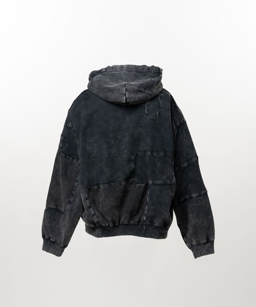 Maison Mihara Yasuhiro 黒 パーカー F MAISON MIHARA YASUHIRO（メゾン ミハラヤスヒロ） パーカー メンズ