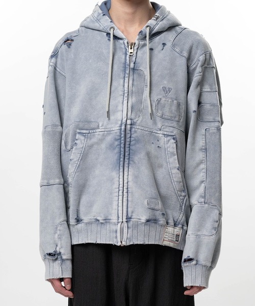 ほぼ新品MAISON MIHARA YASUHIRO 24AW パーカー48 Maison MIHARA YASUHIRO - 【24AW】ダックプリント オーバーサイズ