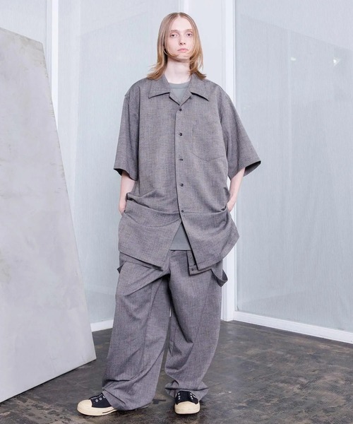 VOAAOV（ヴォアーブ） オーバーオール サロペット TWEED / STRIPE