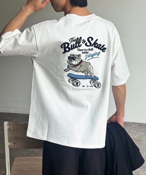 CPCM（シーピーシーエム） tシャツ アソートバック刺繍T メンズ