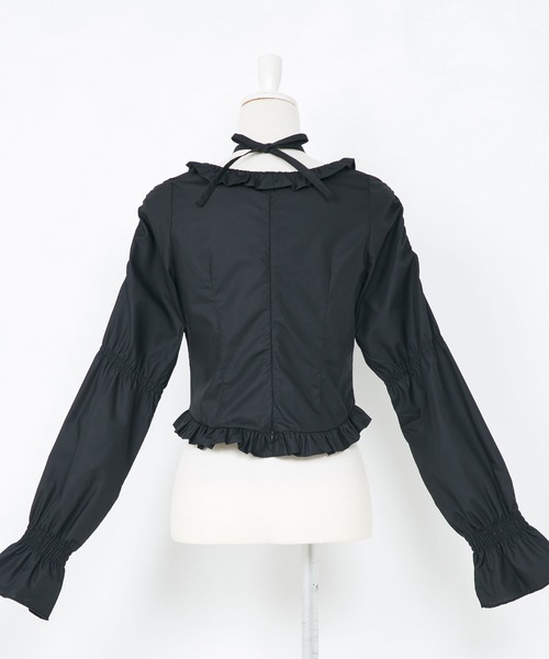 「Diable baiser」 長袖ブラウス MEDIUM ブラック レディース_画像4