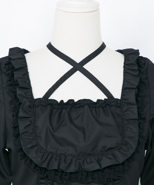 「Diable baiser」 長袖ブラウス MEDIUM ブラック レディース_画像6