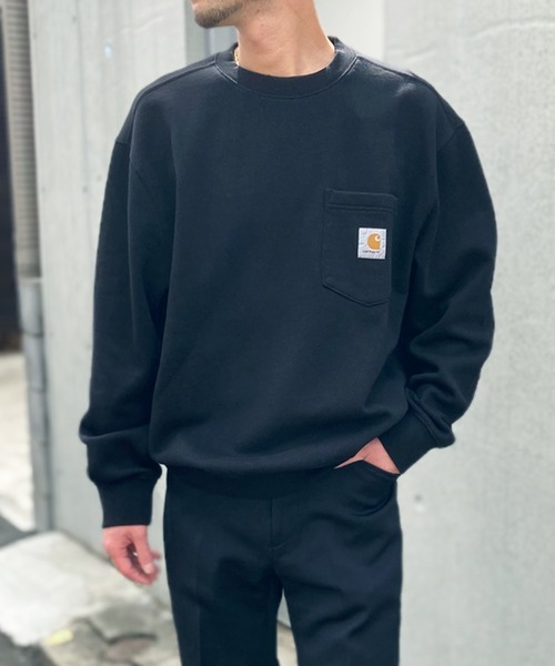 「Carhartt WIP」 スウェットカットソー M ブラウン メンズ_画像7