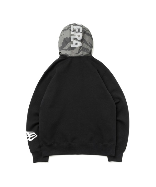 「NEW ERA」 ジップアップパーカー L グレー メンズの画像