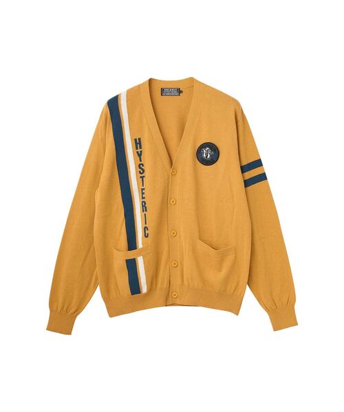 HYSTERICヒステリックグラマー ワッペン付 カーディガン HYSTERIC GLAMOUR（ヒステリックグラマー） カーディガン SPEAK NO