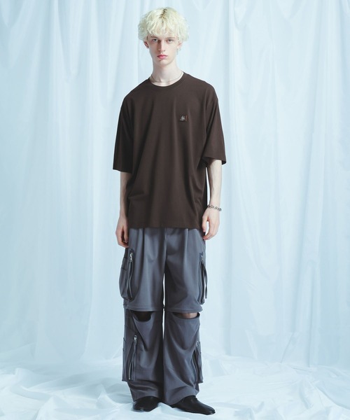 HARE（ハレ） tシャツ 「接触冷感」タグロゴシシュウカット(HARE 