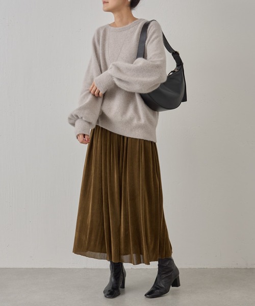 「BEARDSLEY」 スカート S ブルー レディース_画像3