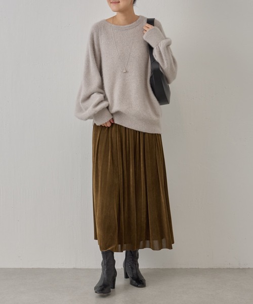 「BEARDSLEY」 スカート S ブルー レディース_画像9