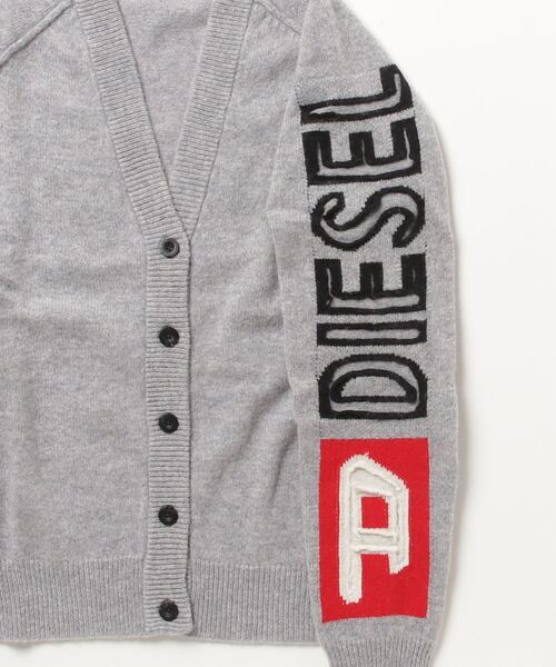 DIESEL（ディーゼル） ニットカーディガン MEDIUM ブラック レディース