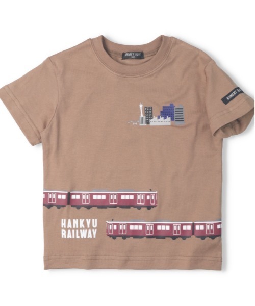 hungry heart（ハングリーハート） tシャツ 阪急電車風景プリント半袖T