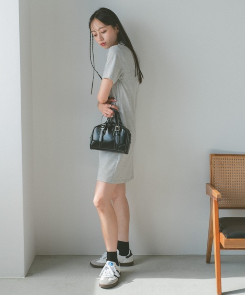 「VANNIE U」 シャツワンピース FREE ネイビー レディース_画像8
