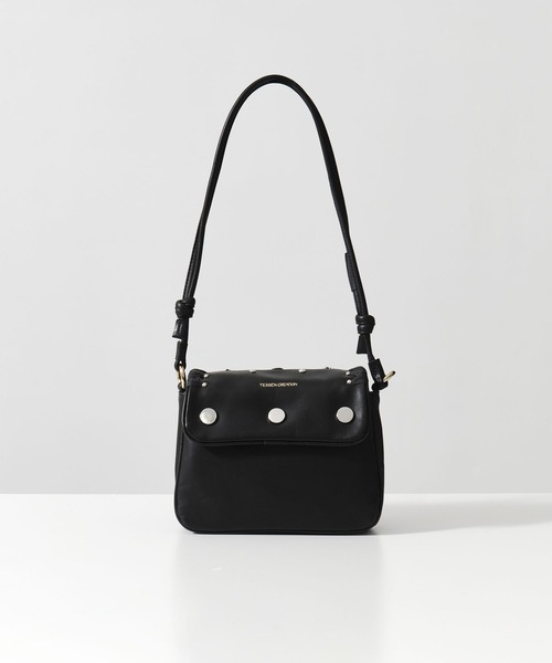 ショルダーバッグ バッグ 「TESSEN CREATION/テッセンクリエーション」FLAP BAG S(assort studs)/フラップバッグの画像