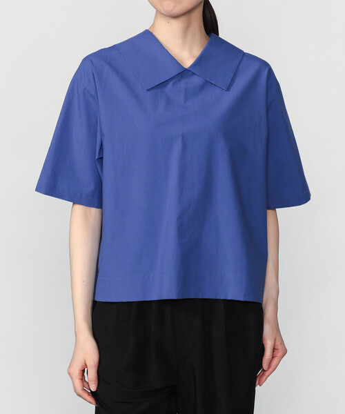 nicolson&nicolson ブラウス シャツ 半袖 nicholson ＆ nicholson