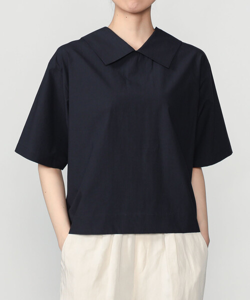 nicolson&nicolson ブラウス シャツ 半袖 nicholson ＆ nicholson